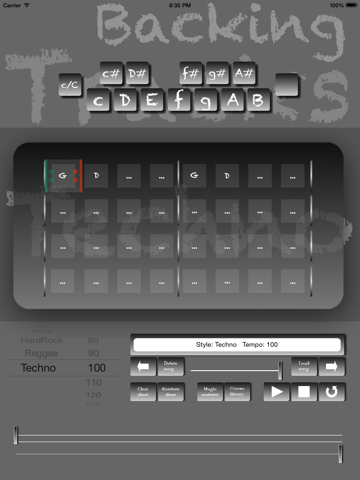Techno Backing Tracks Creator Pro screenshot 2