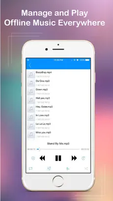 Screenshot 2 Music Get - Download & Streaming Player from Cloud iphone