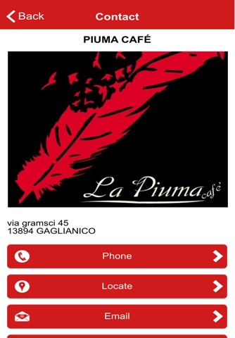 Piuma Café screenshot 3