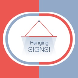 Hang a Sign! (Red/Blue)