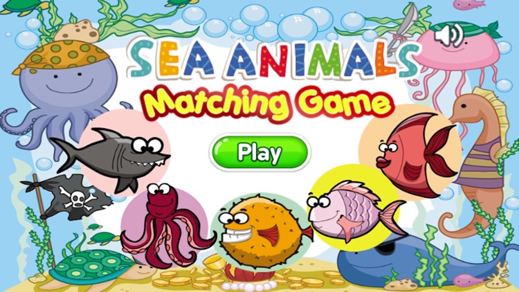 Sea Animals Matching-Education Learning Matching