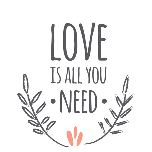Love is All You Need Sticker Pack by Asif Mohd.