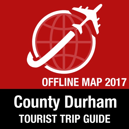 County Durham Tourist Guide + Offline Map icon