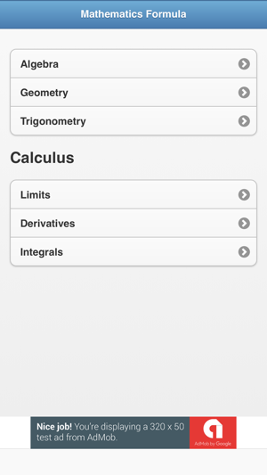 All Maths Formulas