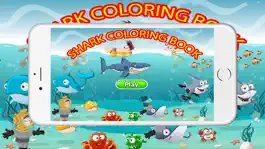 Game screenshot Азартная игра для раскраски акул для детей младшег mod apk