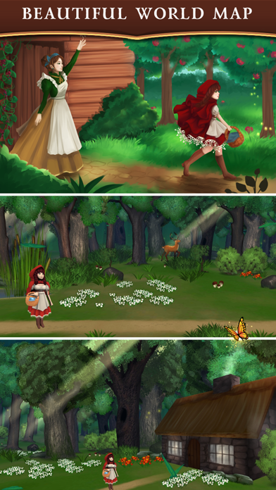 How to cancel & delete Red Riding Hood: Match & Catch from iphone & ipad 3