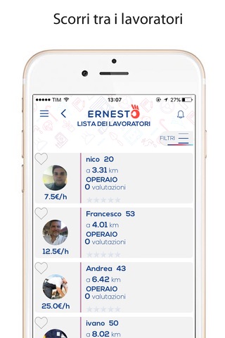 Ernesto - Preventivi screenshot 3