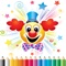 Circus coloring book for kids
