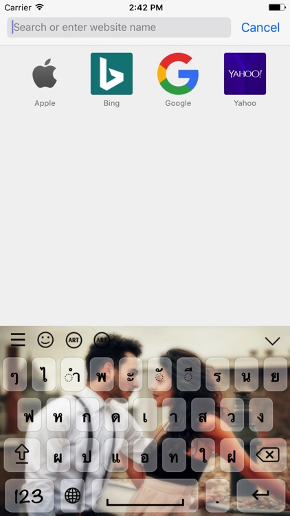 Thai Keyboard - Thai Input Keyboard screenshot-4