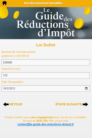 Le guide des réductions d'impôt screenshot 3