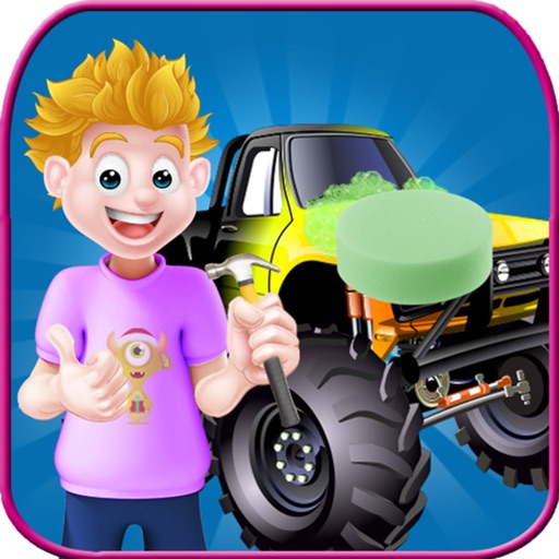 Monster Truck Wash & Repair Workshop iOS App