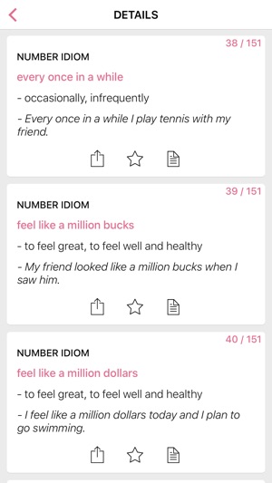 Clothing Number idioms in English(圖2)-速報App