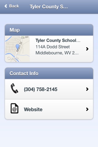 Tyler County Schools screenshot 2