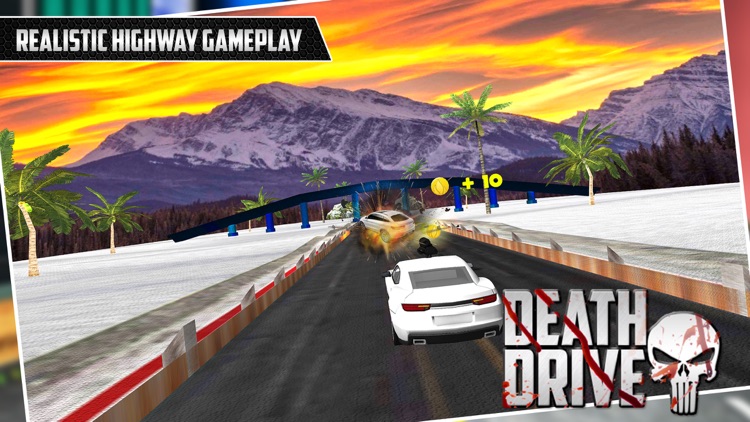 Death Drive 3D : Car Racing and  Car Shooting game