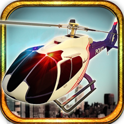 Police Helicopter Racing Simulator Pro 2017 iOS App