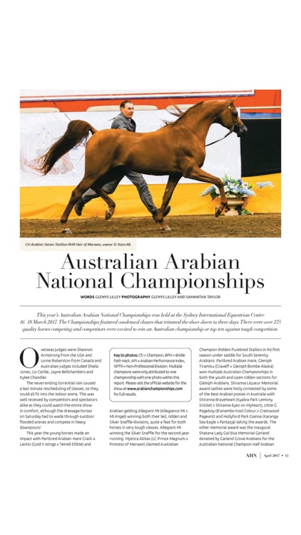 The Australian Arabian Horse News screenshot-3