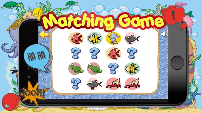 Sea Animals Matching-Education Learning Matching(圖4)-速報App