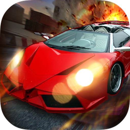 Crazy Kart - drag racing on route66 iOS App