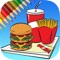 Games coloring foods on the iPhone and iPad