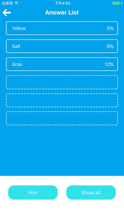 Cheats for 94% - 94 percent Answers