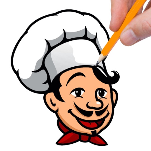 Restaurant Cooking Game Coloring Book Version iOS App