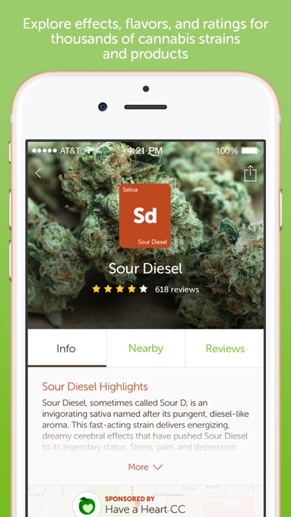 Leafly: Marijuana Reviews