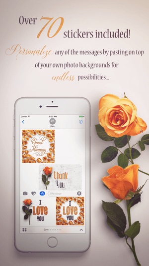 Flower Greetings Orange Roses(圖3)-速報App