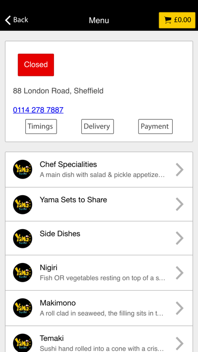 How to cancel & delete Yama Sushi Online from iphone & ipad 2