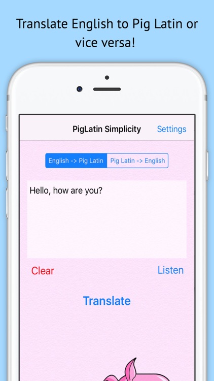 PigLatin Simplicity