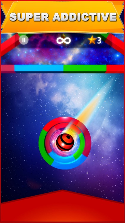 Space ball 3D – Tap to jump and escape gravity screenshot-3