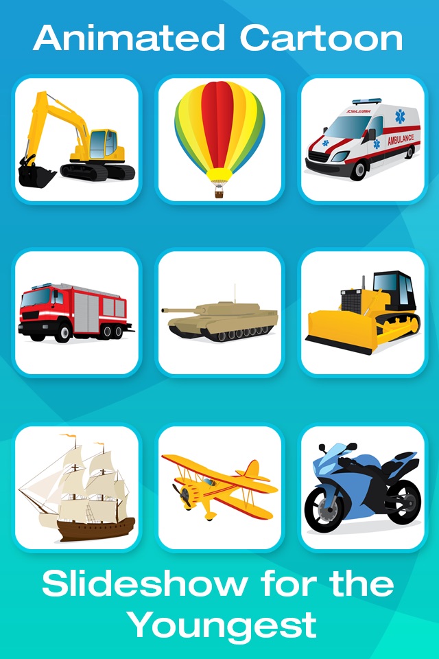 Vehicle Flashcards for Kids, Babies or Toddlers screenshot 2
