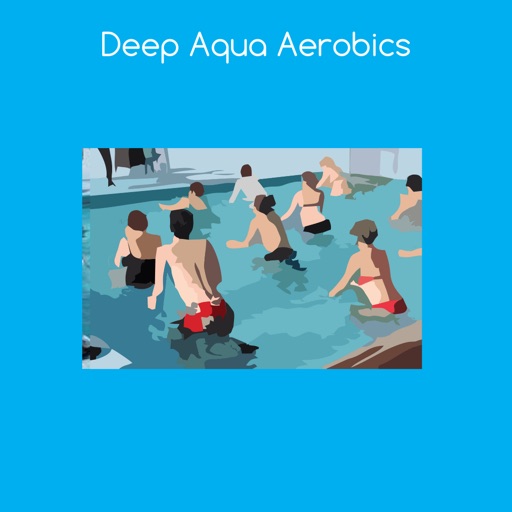 Deep aqua aerobics icon