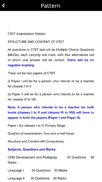 Exam Preparation CTET