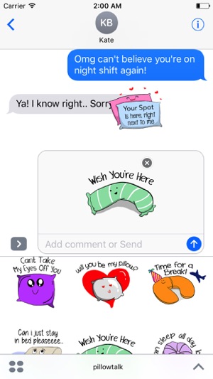 Pillow Talk Stickers(圖2)-速報App