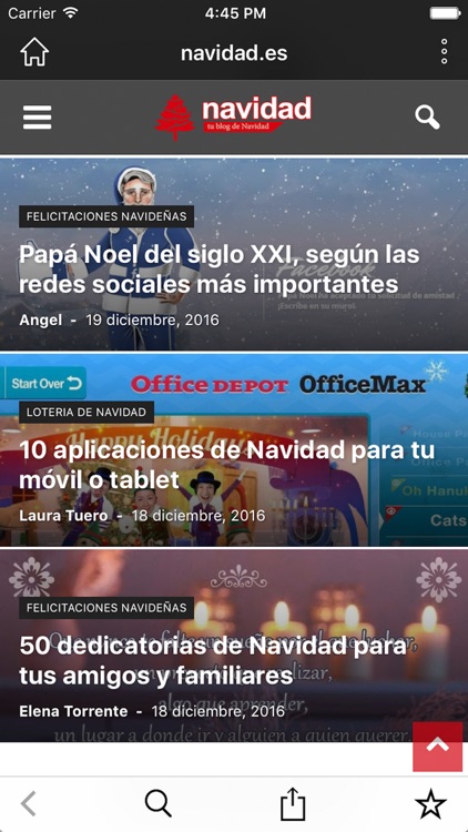 navidad.es, noticias e información navideña