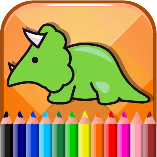 My Dinosaur And Coloring Book Games Education