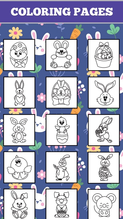 Easter Coloring Book Games