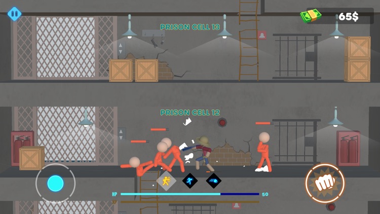 Stickman Escape - Hell Prison screenshot-1