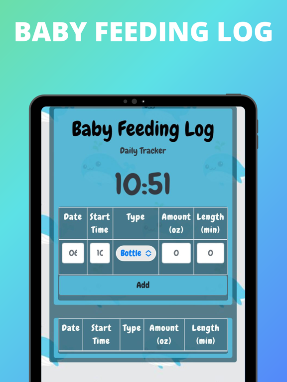 Baby Feeding Log App screenshot 8