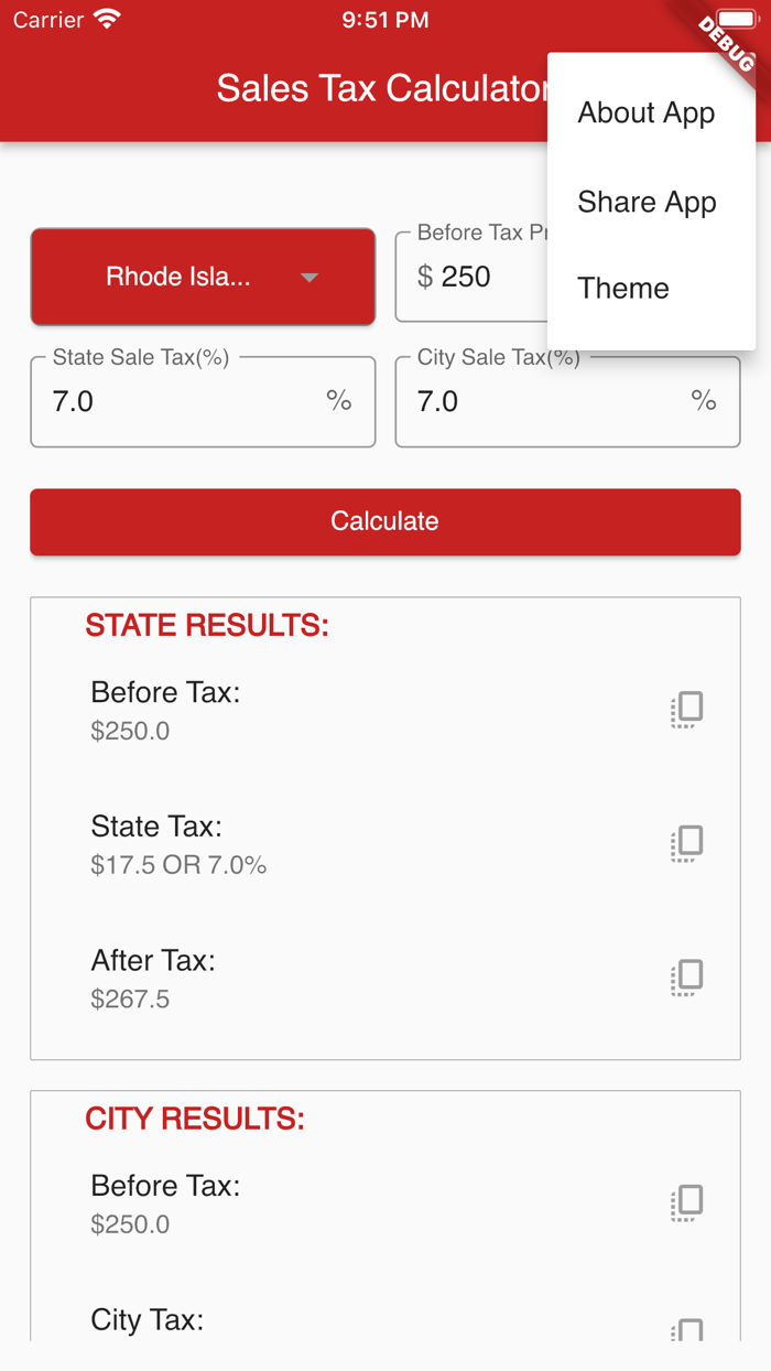 Sales Tax Calculators