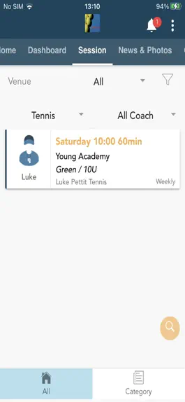 Game screenshot Luke Pettit Tennis hack