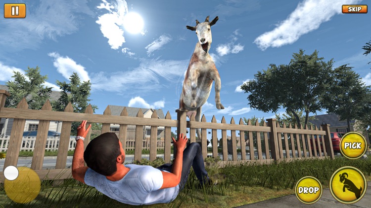 Crazy Goat Sim City Simulator screenshot-3