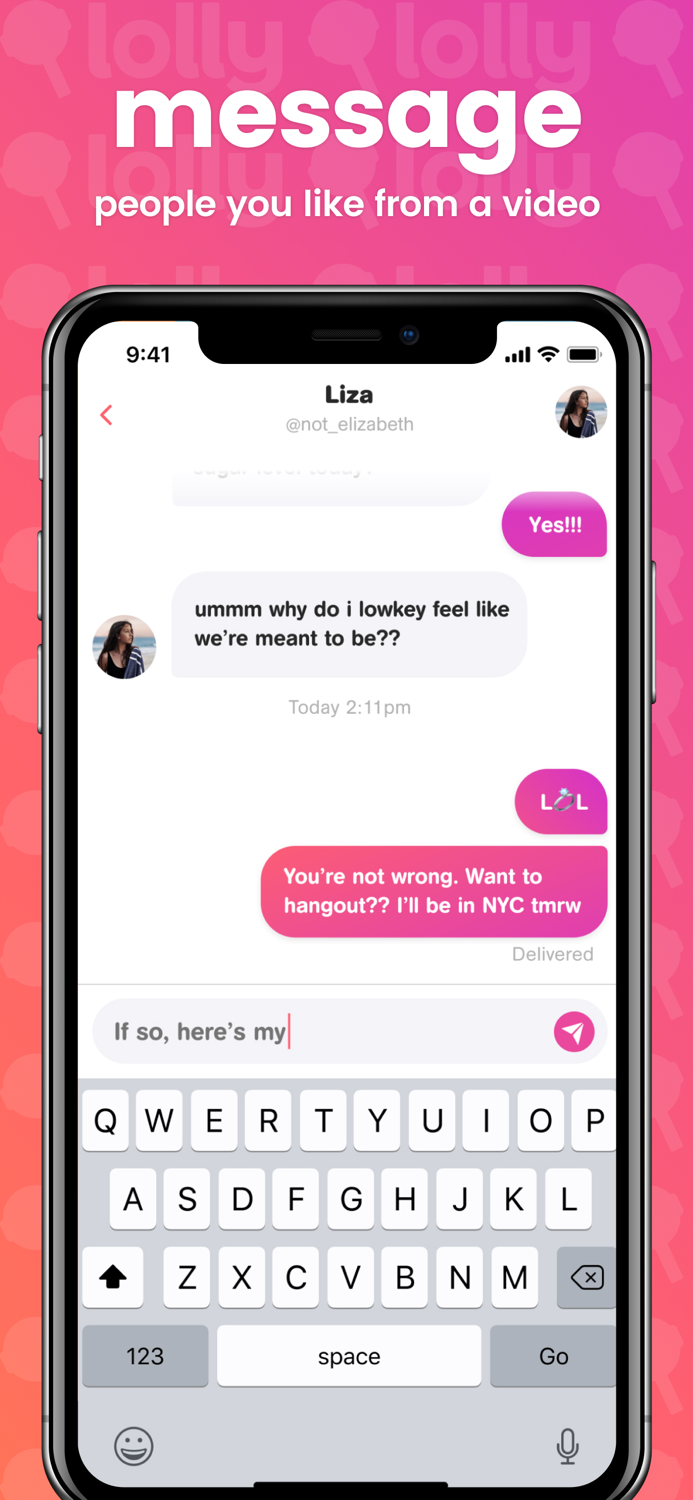 Lolly Dating with Video