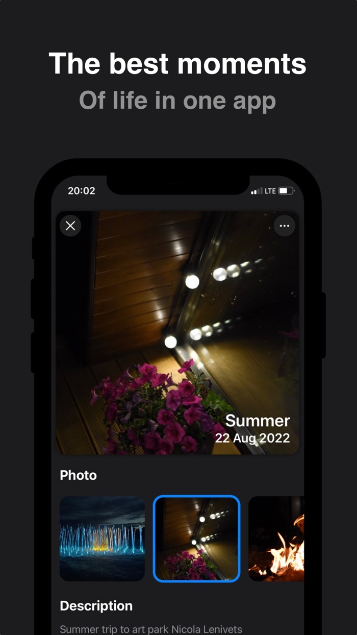 Memories - Storage of memories