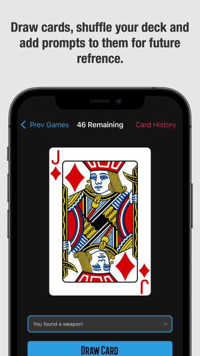 Decks of Cards for Solo RPGs iphone images