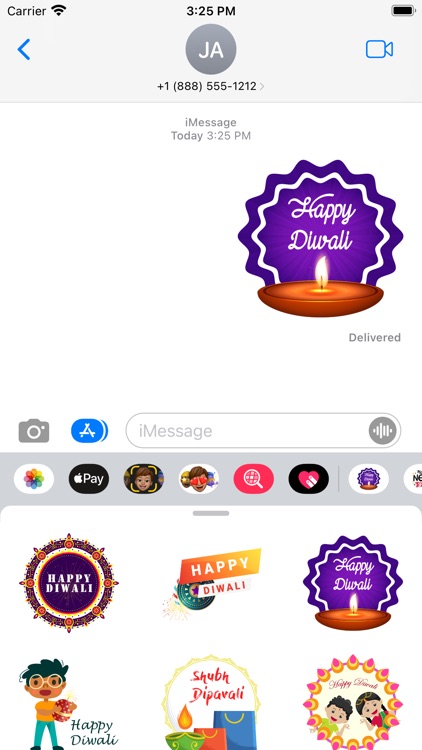 Happy Diwali - Wishes Stickers