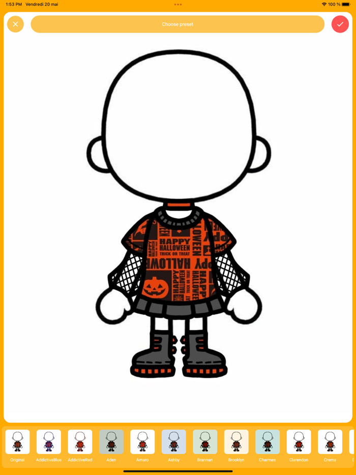 Cute Tuca characters outfits.