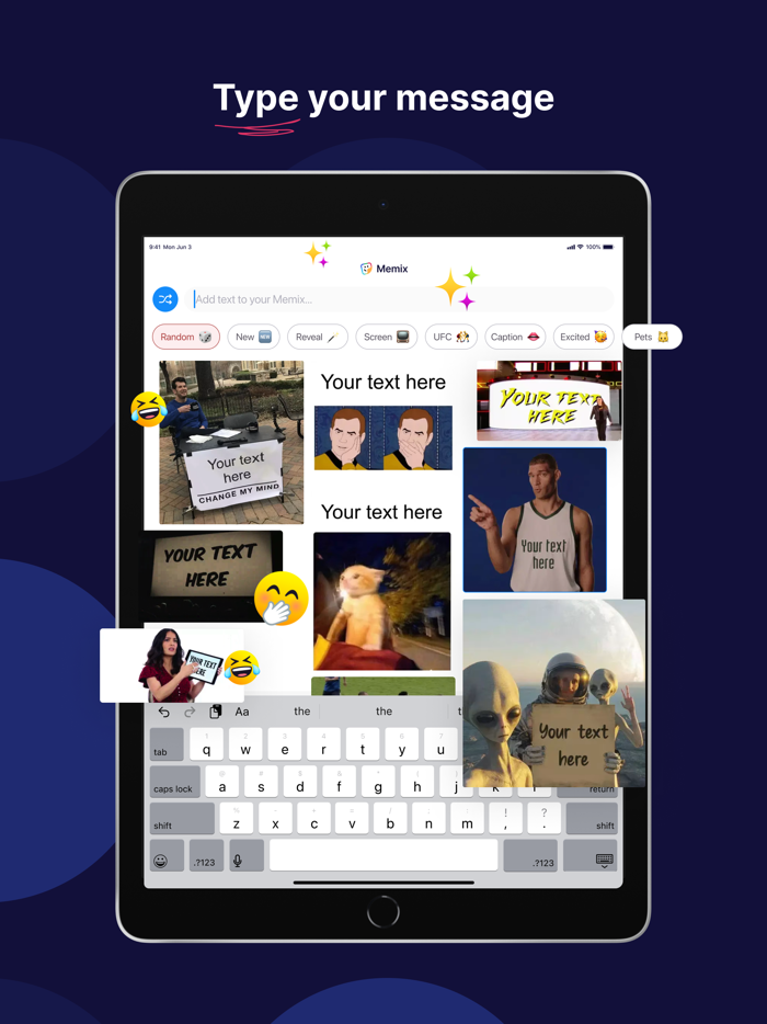 Memix - Chat with memes