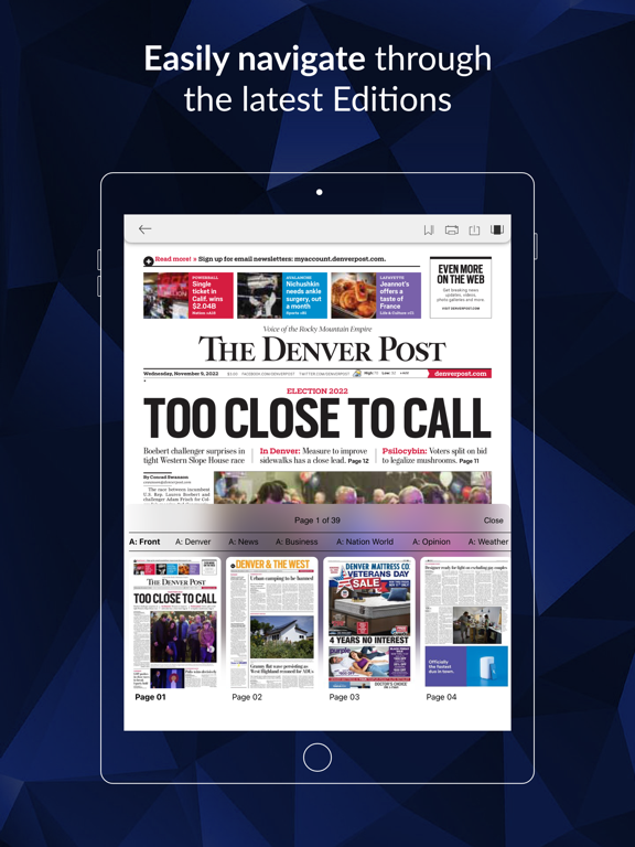 Denver Post Digital e-Edition screenshot 2