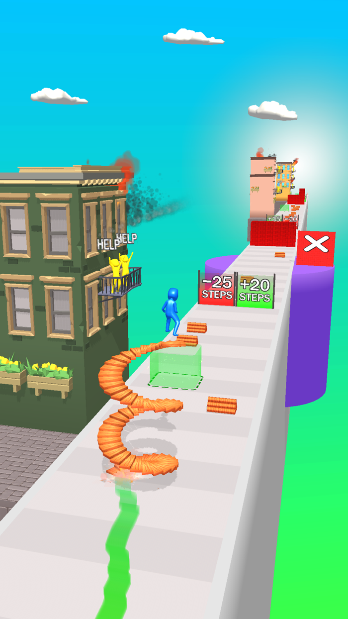 Stairs Runner  Rescue